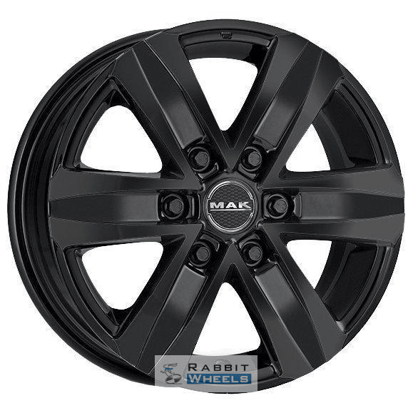 MAK Stone 6 8.5x20 6*139.7 ET30 DIA100.1 Gloss Black Литой