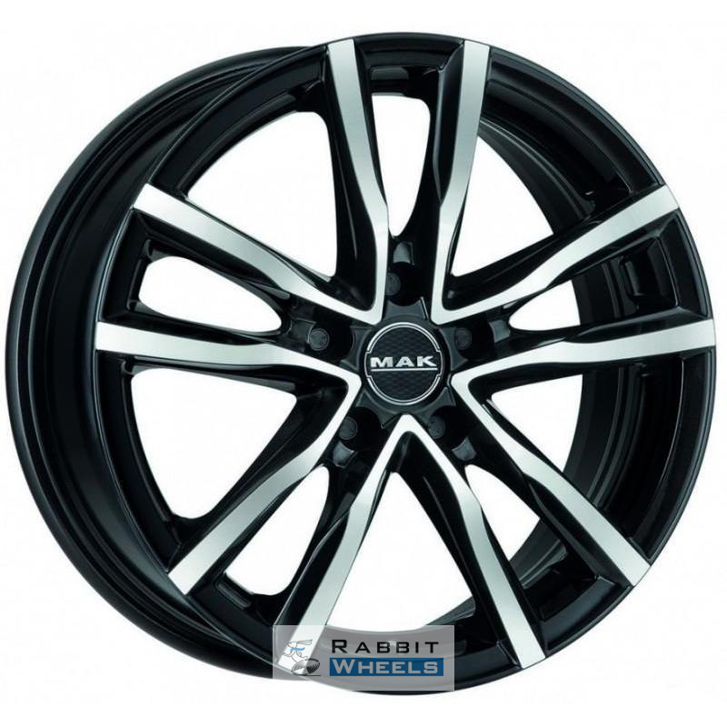 MAK Milano 8x18 5*108 ET45 DIA72.3 Black mirror Литой