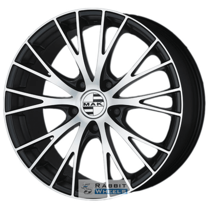 MAK Rennen 8.5x19 5*112 ET21 DIA66.6 Ice Black Литой