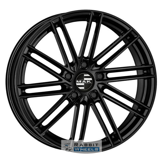 MAK Leipzig 9.5x22 5*112 ET26 DIA66.6 Gloss Black Литой