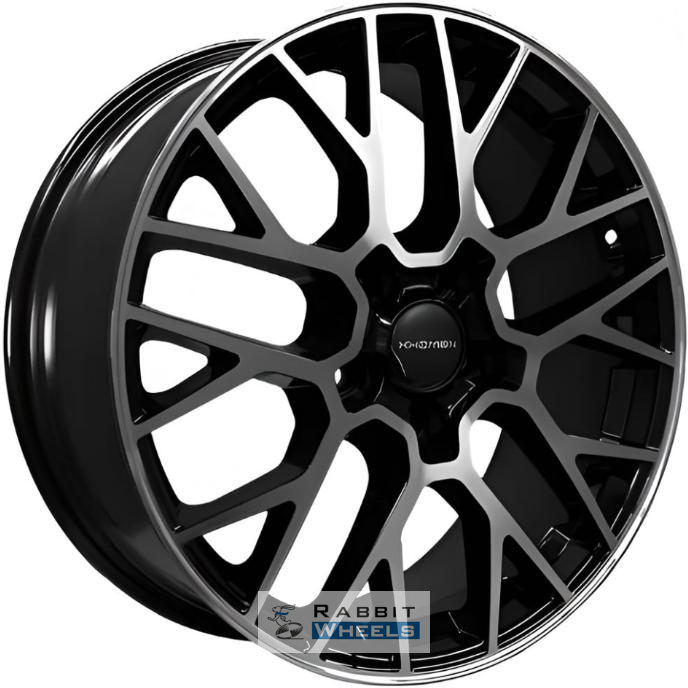 Khomen KHW 1818 7x18 5*108 ET33 DIA60.1 Black-FP Литой