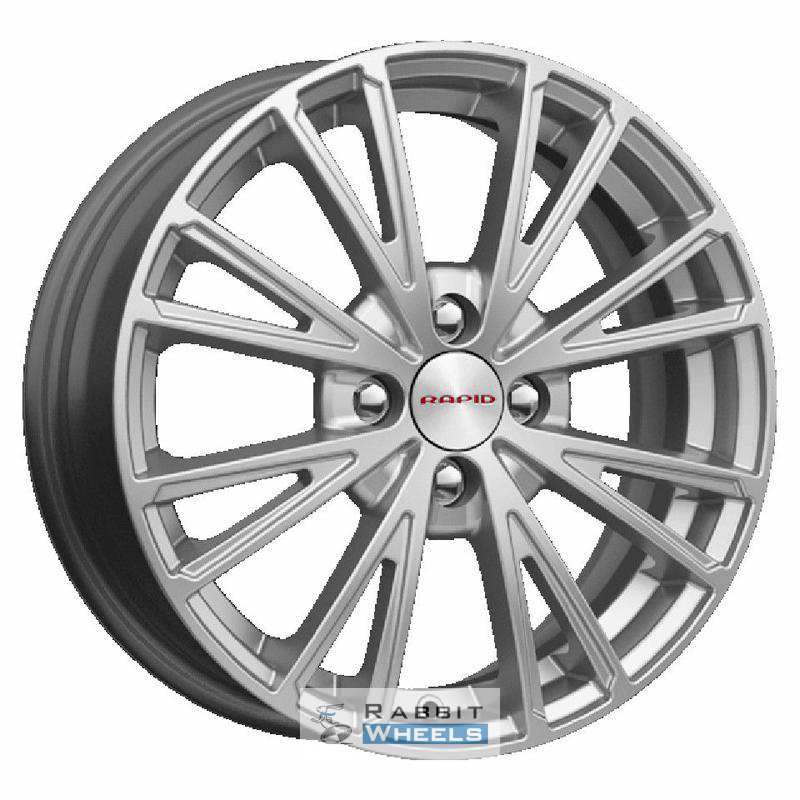K&K Меандр 6x16 4*100 ET41 DIA60.1 Сильвер SK Литой