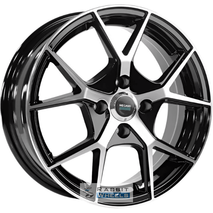 Megami MGM-18FF 7x17 5*114.3 ET40 DIA64.1 BKF Литой