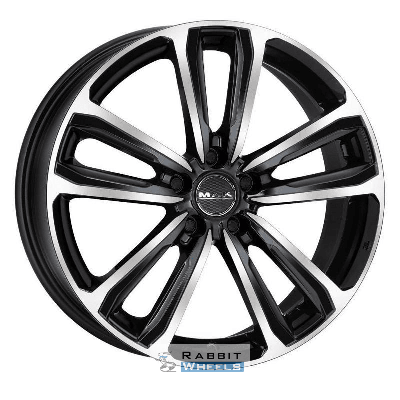 MAK Magma 7.5x17 5*108 ET45 DIA72.3 Black mirror Литой