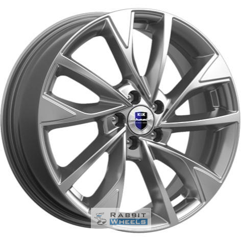 K&K Роквуд 7x17 5*108 ET45 DIA60.1 Дарк платинум Литой