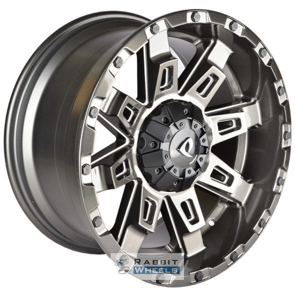Powcan BK5261 9x20 5*127 ET15 DIA77.8 GM/MIL Литой