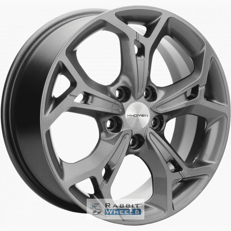 Khomen KHW 1702 7x17 5*114.3 ET50 DIA67.1 Gray Литой