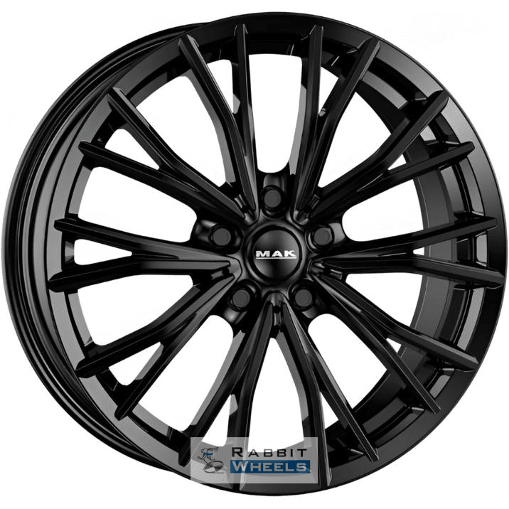 MAK Mark-D 9x20 5*112 ET30 DIA66.6 Gloss Black Литой