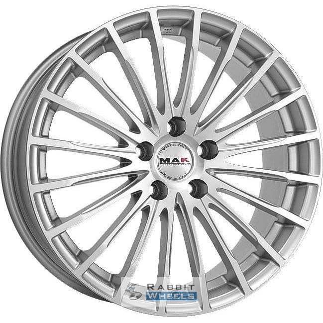 MAK Fatale 7.5x17 5*108 ET45 DIA72.3 Silver Литой