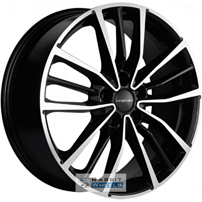 Khomen KHW 1812 7x18 5*114.3 ET40 DIA64.1 Black-FP Литой