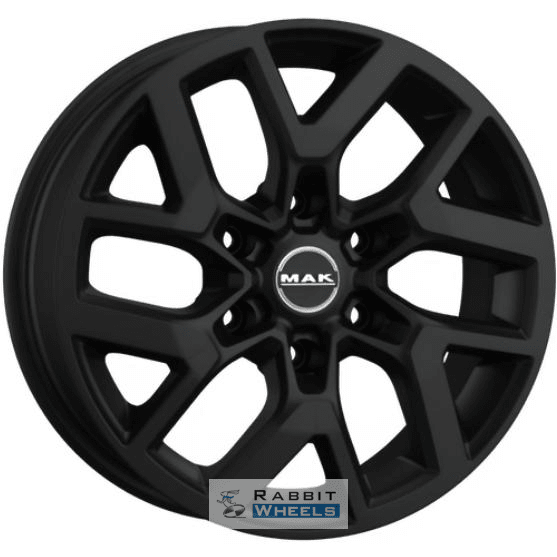 MAK Gravel 7.5x19 6*139.7 ET26 DIA106.1 Matt Black Литой