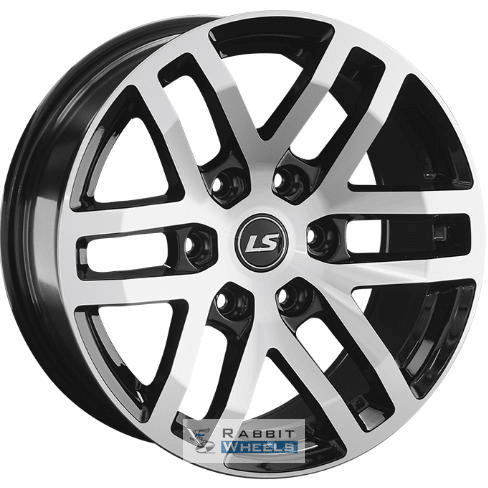 LS 1279 8.5x17 6*139.7 ET30 DIA106.1 BKF Литой