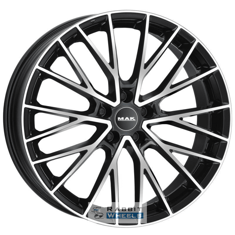 MAK Mark 8x18 5*112 ET20 DIA66.6 Black mirror Литой