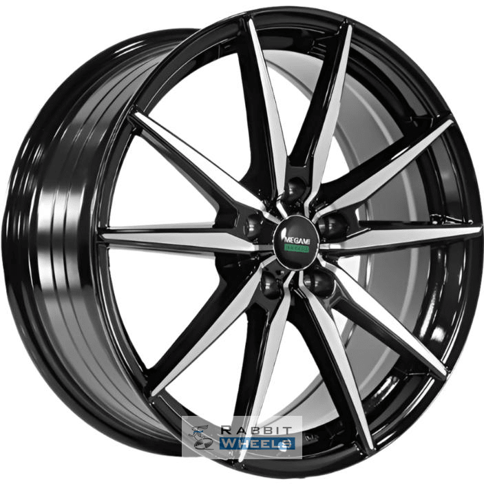 Megami MGM-40 7.5x18 5*114.3 ET37 DIA66.6 BKF Литой