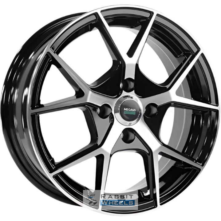 Megami MGM-18FF 7.5x18 5*114.3 ET40 DIA66.6 BKF Литой