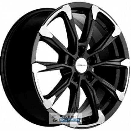 Khomen KHW 1808 7.5x18 5*114.3 ET53 DIA54.1 Black-FP Литой