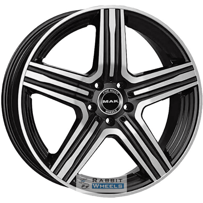 MAK Lewis 8x18 5*112 ET33 DIA66.6 Black mirror Литой