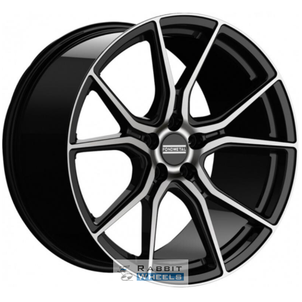 Fondmetal STC-45 8.5x20 5*114.3 ET32 DIA75.1 Black Glossy Machined Литой