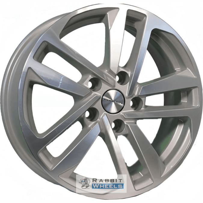 Khomen KHW 1612 6.5x16 5*114.3 ET45 DIA67.1 F-Silver-FP Литой