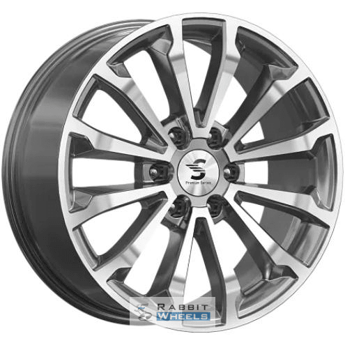 K&K КР006 8.5x20 6*139.7 ET33 DIA100.1 Diamond gloss graphite Литой