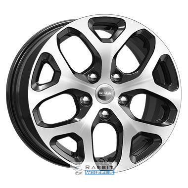 K&K КС869 6.5x16 5*114.3 ET45 DIA60.1 Алмаз черный Литой