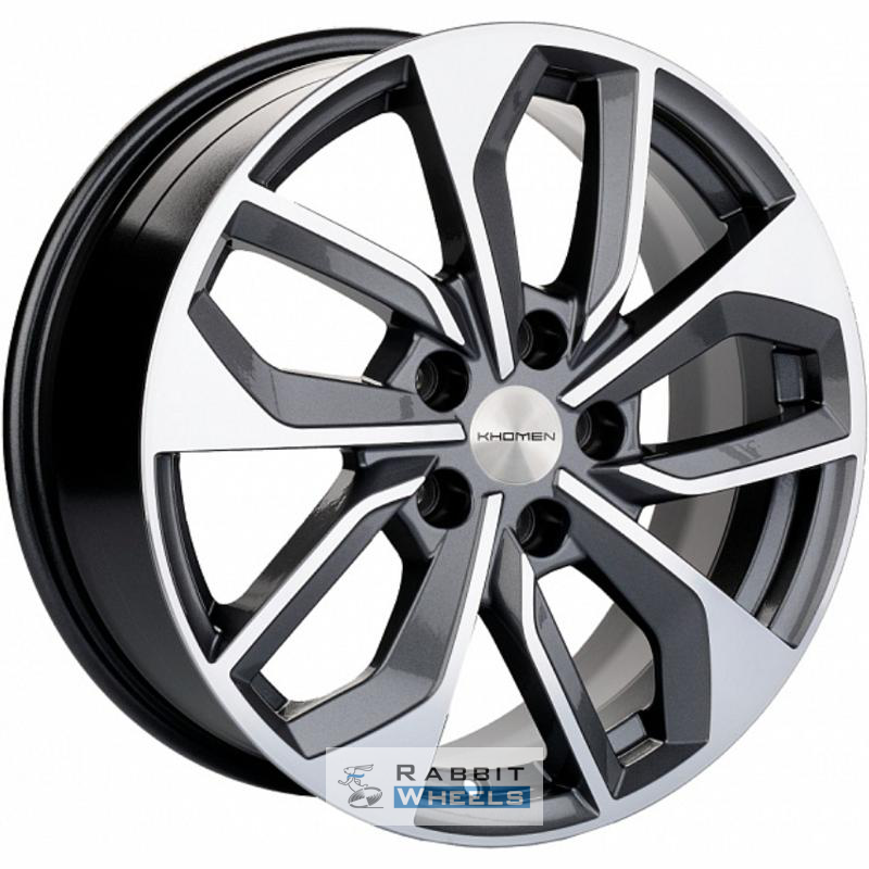 Khomen KNW 1703 7x17 5*114.3 ET45 DIA60.1 Gray-FP Литой