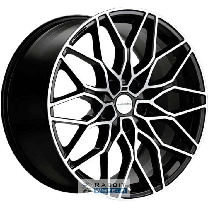 Khomen KHW 1902 8.5x19 5*108 ET38 DIA63.3 Black-FP Литой