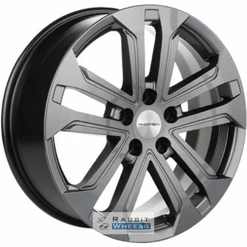 Khomen KHW 1803 7x18 5*114.3 ET53 DIA54.1 Gray Литой