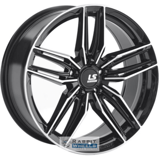 LS FlowForming RC54 8x18 5*112 ET30 DIA66.6 BKF Литой