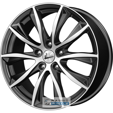iFree Кazaнтип 7.5x18 5*108 ET35 DIA67.1 Блэк Джек Литой