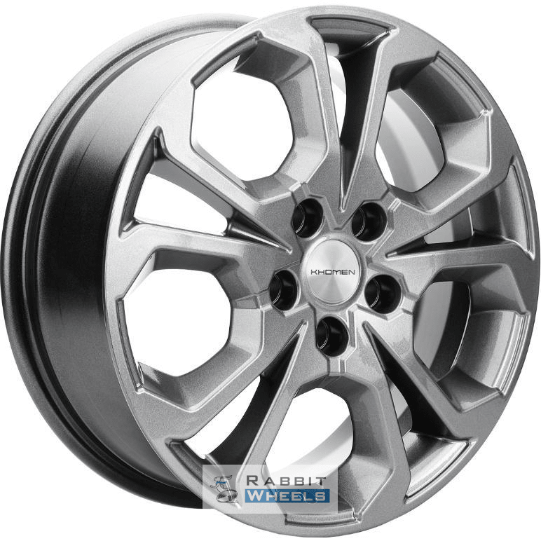 Khomen KNW 1711 6.5x17 5*114.3 ET50 DIA67.1 G-Silver Литой