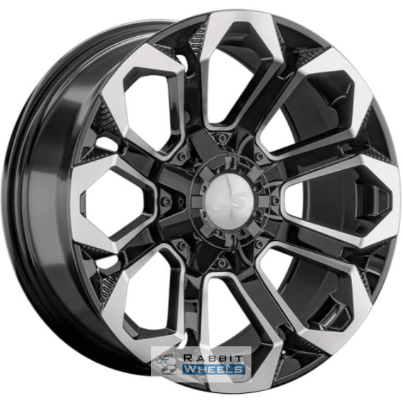 LS 1366 9x17 6*139.7 ET20 DIA106.1 BKF Литой