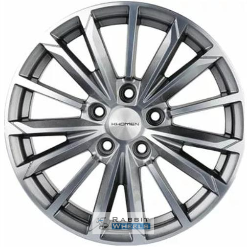 Khomen KNW 1611 6.5x16 5*114.3 ET45 DIA67.1 G-Silver-FP Литой