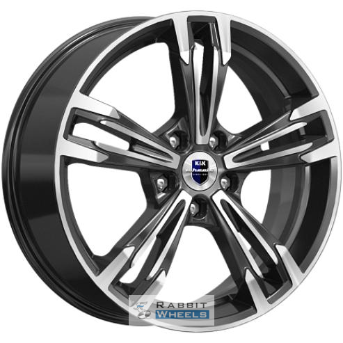 K&K Karrera Light 7x18 5*114.3 ET45 DIA67.1 Алмаз черный Литой