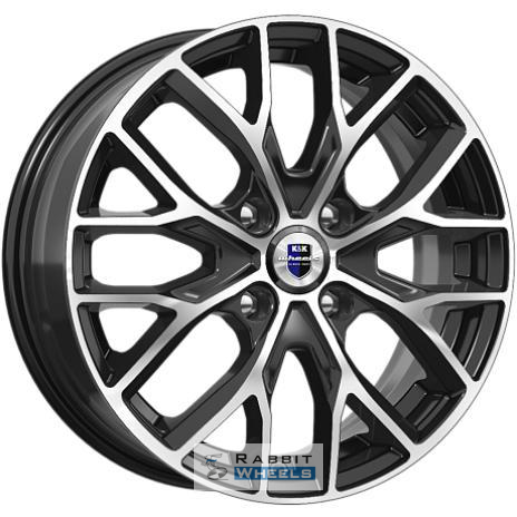 K&K Лилиом 6x16 4*100 ET41 DIA60.1 Алмаз черный Литой