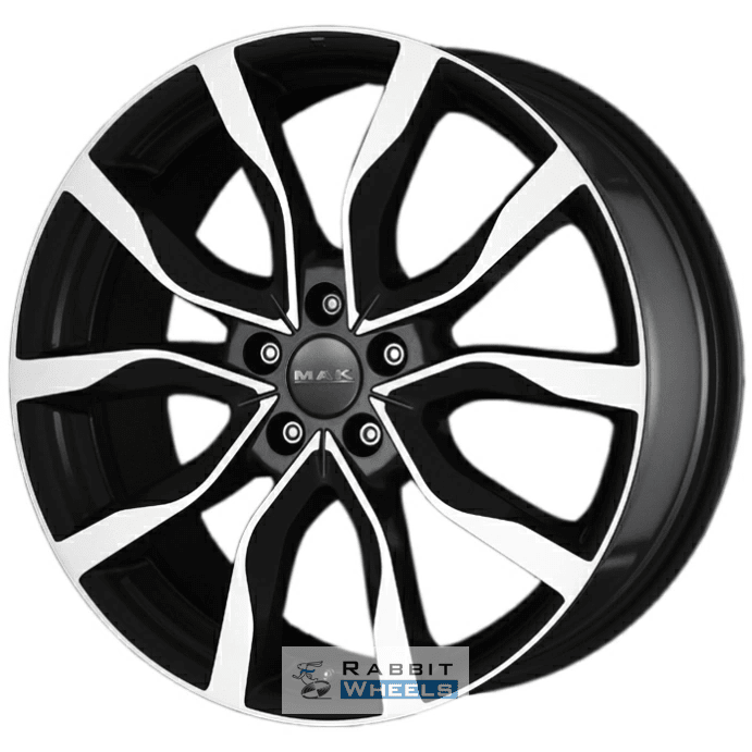 MAK Wolf 8x18 5*108 ET45 DIA72.3 Black mirror Литой