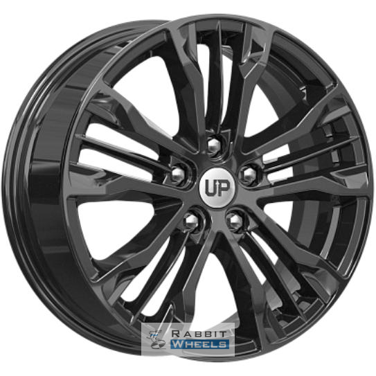 Wheels UP UP106 7x17 5*108 ET48 DIA63.3 New Black Литой