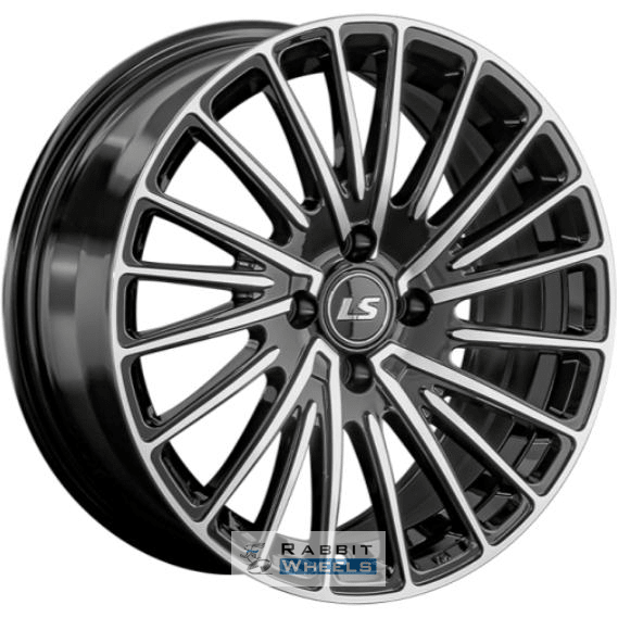 LS 1356 7x16 4*98 ET28 DIA58.6 BKF Литой