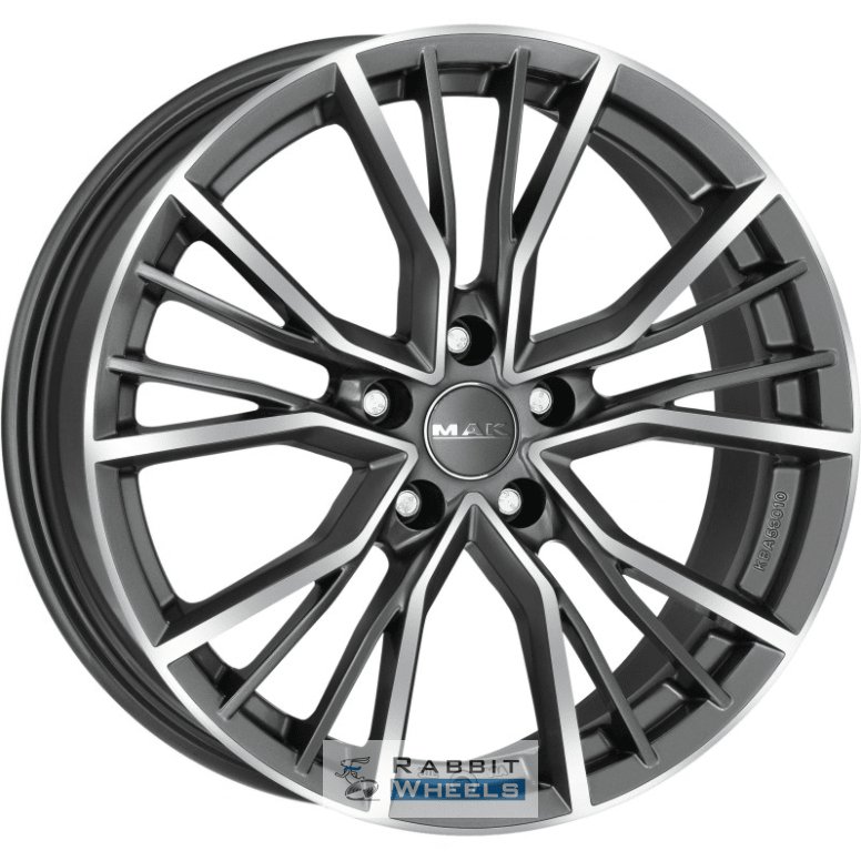 MAK Union 8.5x21 5*112 ET33 DIA66.6 Gunmetal Mirror Face Литой