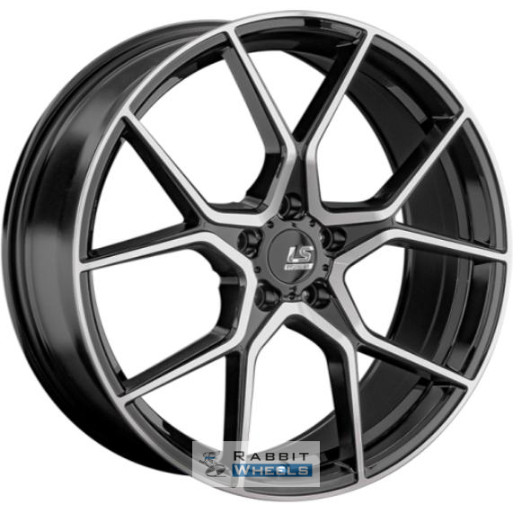 LS FlowForming RC72 8.5x19 5*120 ET41.5 DIA72.6 BKF Литой