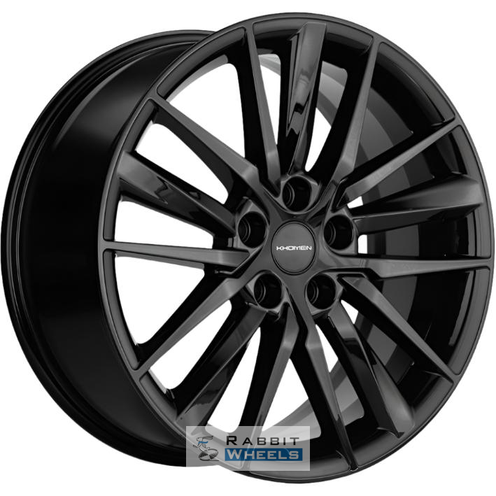 Khomen KHW 1807 8x18 5*114.3 ET53 DIA54.1 Black Литой