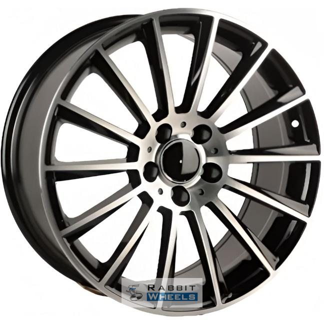 Powcan Y0836 8.5x18 5*112 ET45 DIA66.6 BKF Литой