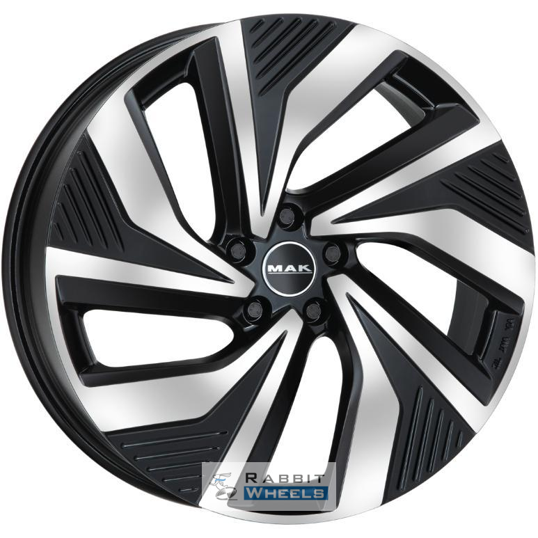 MAK Electra 7.5x20 5*112 ET44 DIA57.1 Black mirror Литой