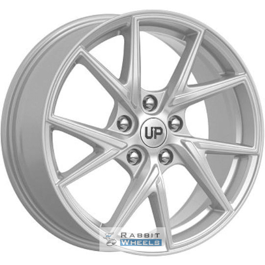 Wheels UP UP105 7x17 5*114.3 ET48 DIA67.1 Silver Classic Литой