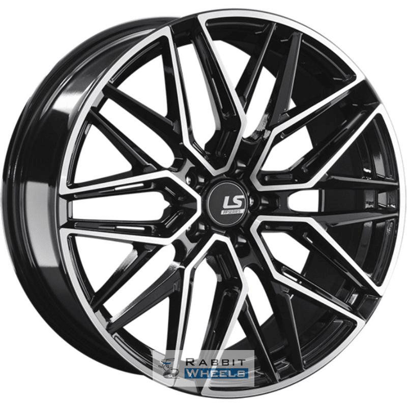 LS FlowForming RC59 9x20 5*112 ET35 DIA66.6 BKF Литой