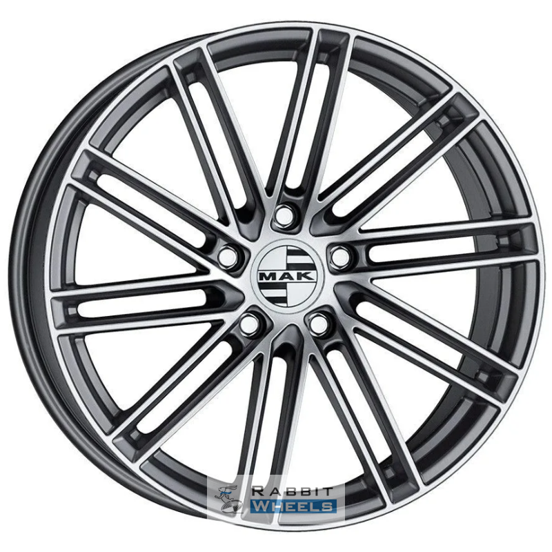 MAK Leipzig 9.5x22 5*130 ET68 DIA71.6 Gunmetal Mirror Face Литой