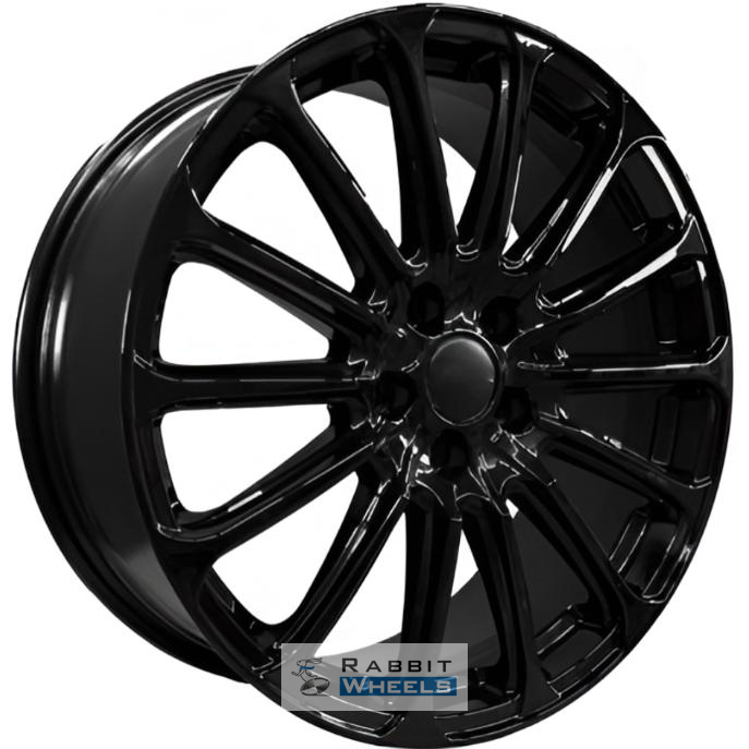 Khomen KHW 1910 7.5x19 5*108 ET46 DIA63.3 Black Литой