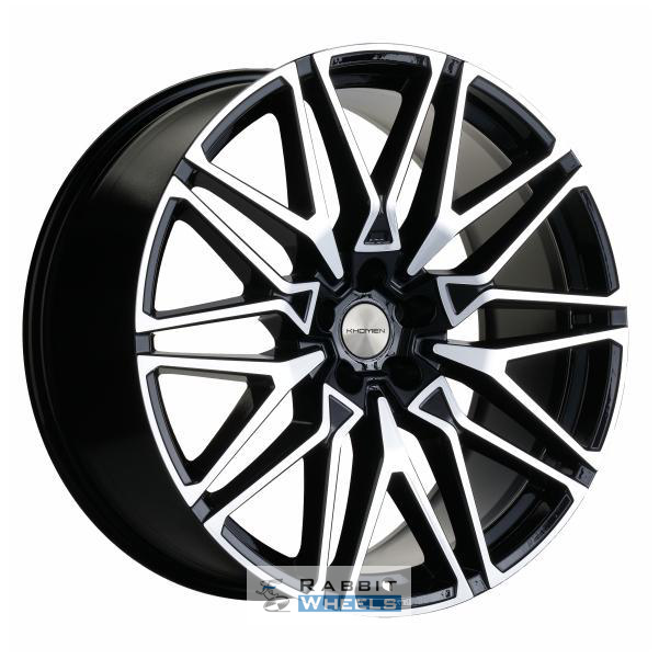Khomen KNW 2103 10.5x21 5*112 ET35 DIA66.6 Black-FP Литой