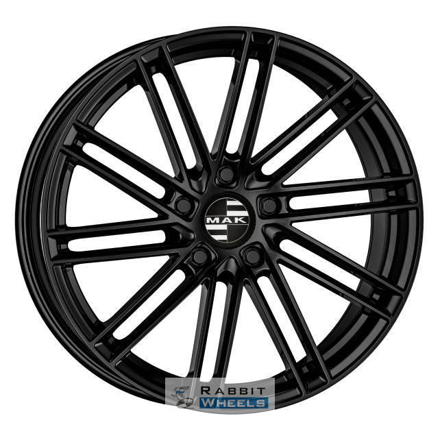 MAK Leipzig 9.5x21 5*112 ET25 DIA66.6 Gloss Black Литой