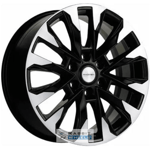 Khomen KHW 2010 8x20 6*139.7 ET36 DIA100.1 Black-FP Литой